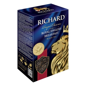 Richard English Breakfast black tea 90g - buy, prices for NOVUS - photo 2