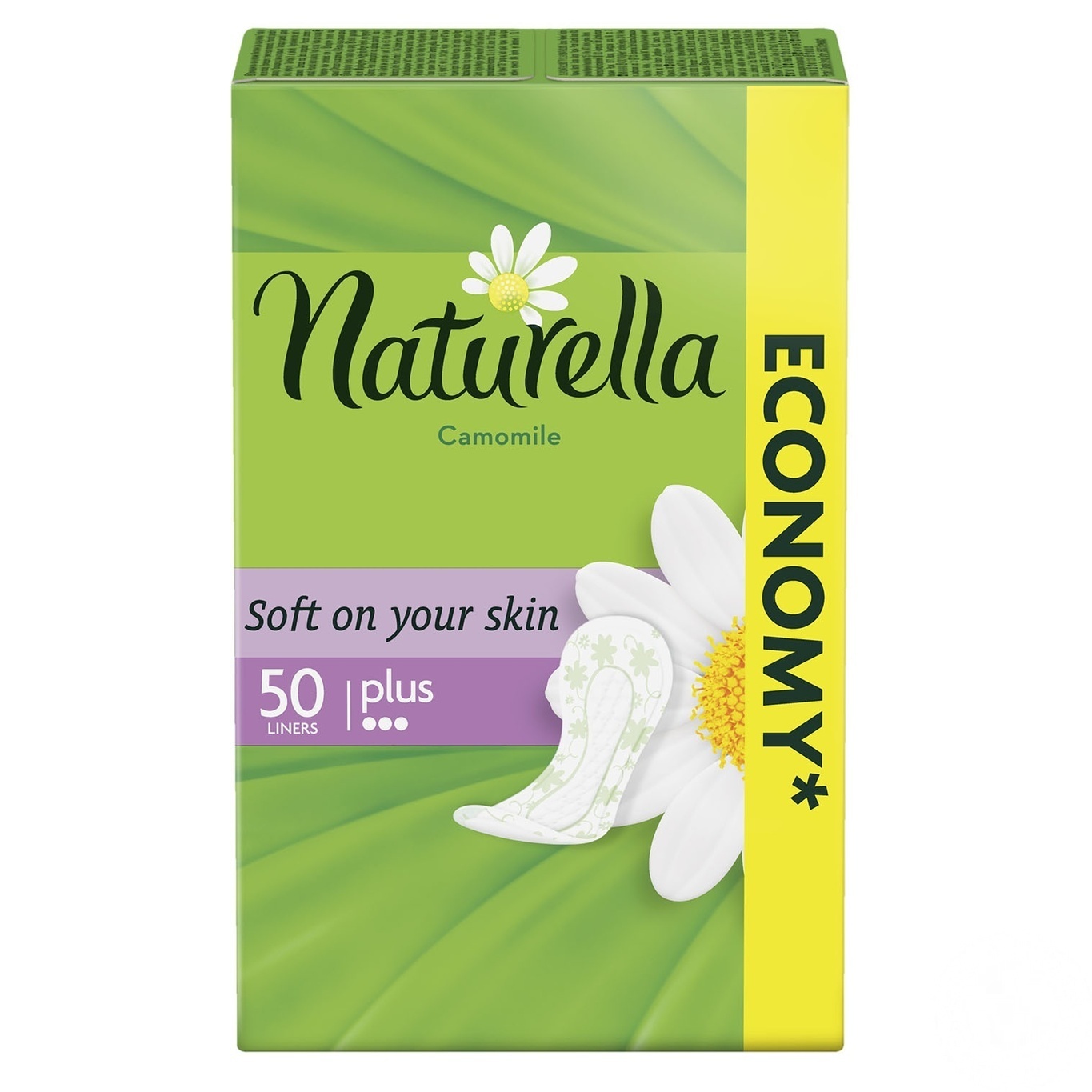 

Ежедневные прокладки Naturella Plus Сamomile 50шт