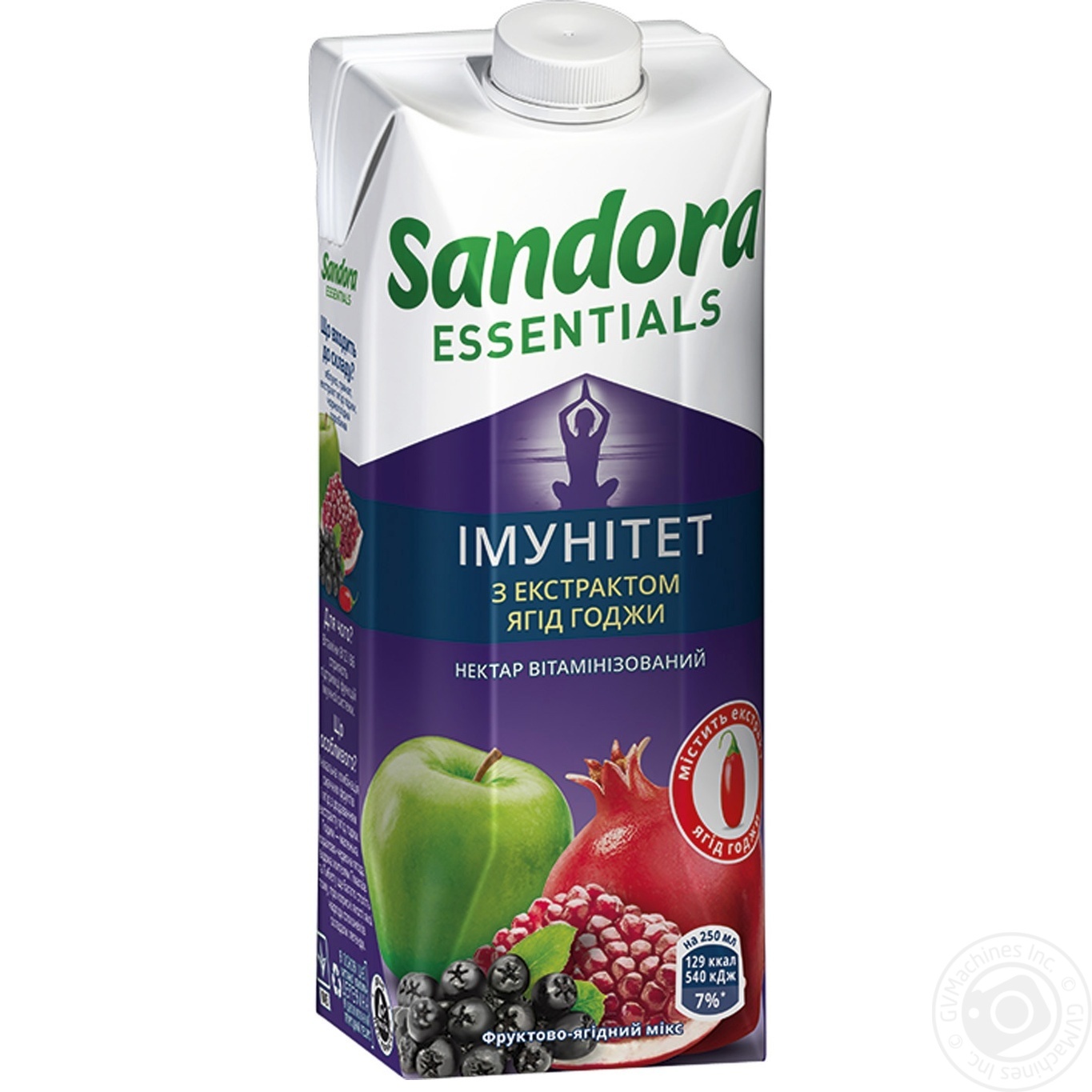 

Нектар Sandora Essentials Иммунитет фруктово-ягодный микс с экстрактом годжи 500мл