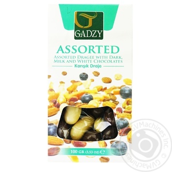 Драже Gadzy Assorted микс 100г - купить, цены на ULTRAMARKET - фото 1