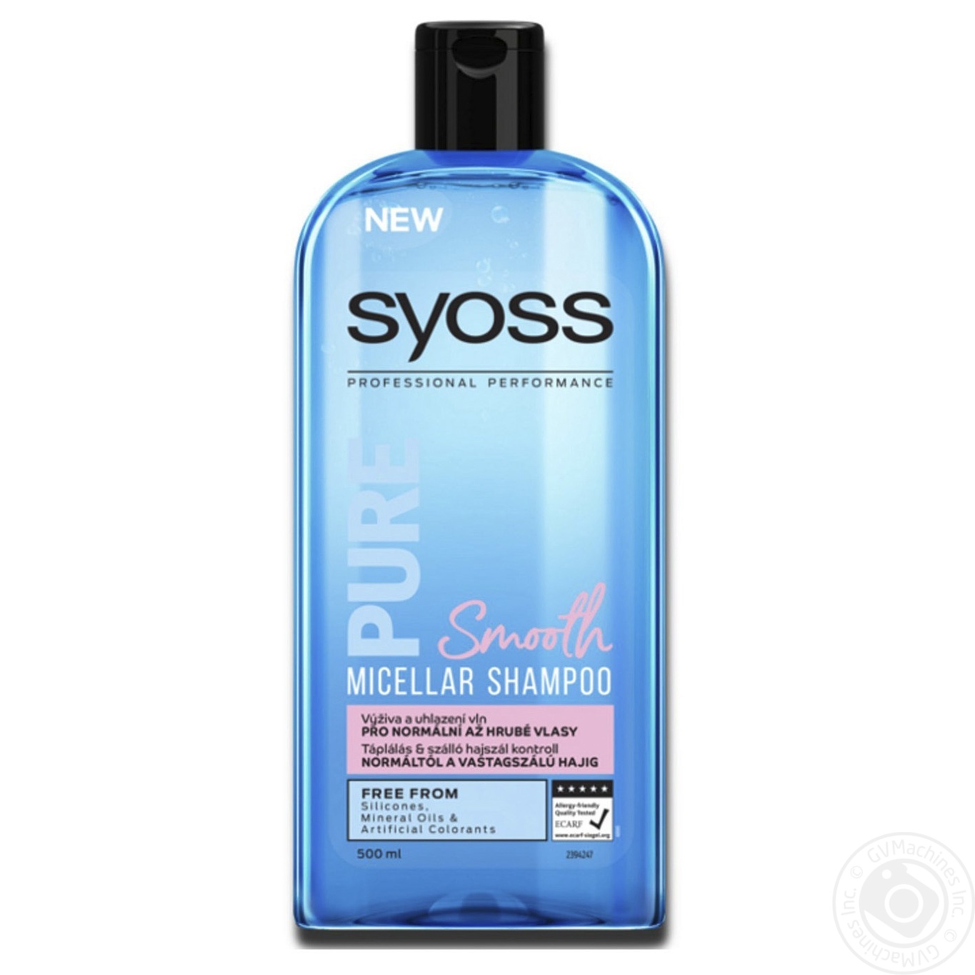 

Шампунь Syoss Pure Smooth мицелярный для нормальных и густых волос 500мл