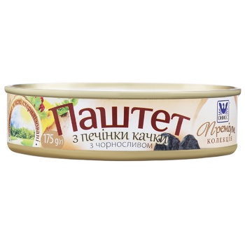 Oniss Duck Liver Pate with Prunes 175g - buy, prices for Tavria V - photo 1