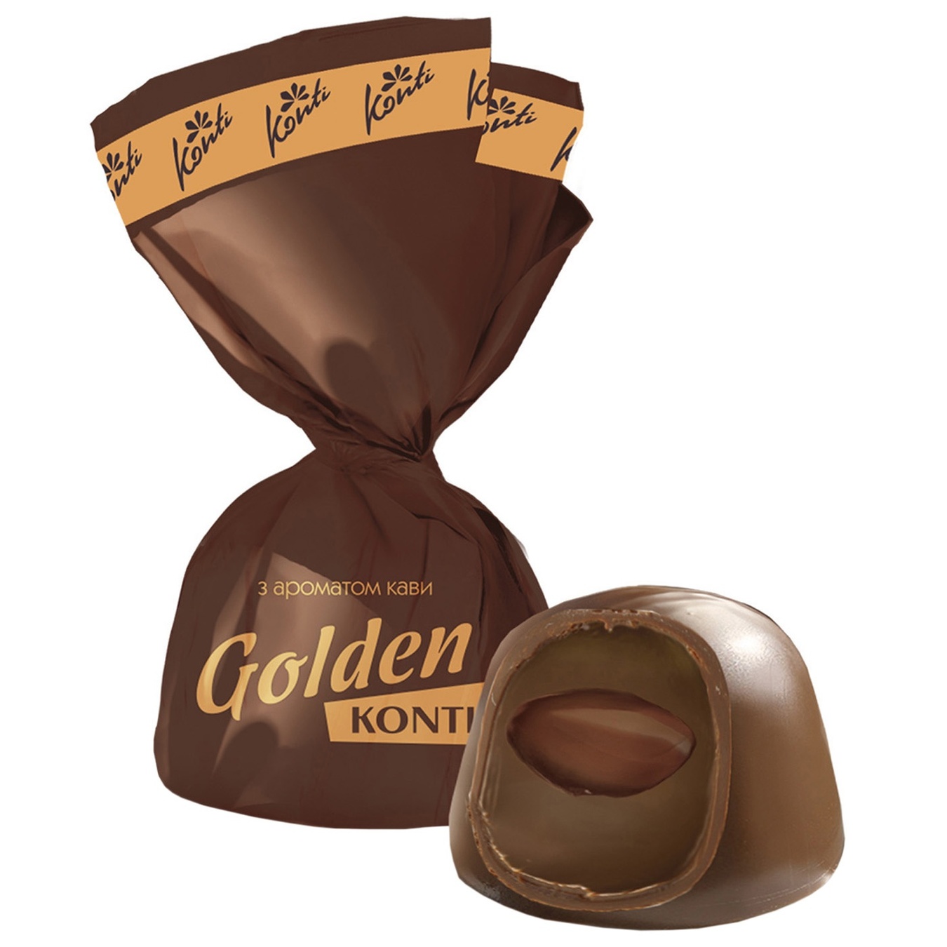 

Конфеты Golden konti с кофе весовые