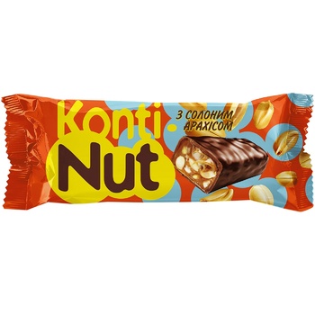 Конфеты Konti Nut с соленым арахисом