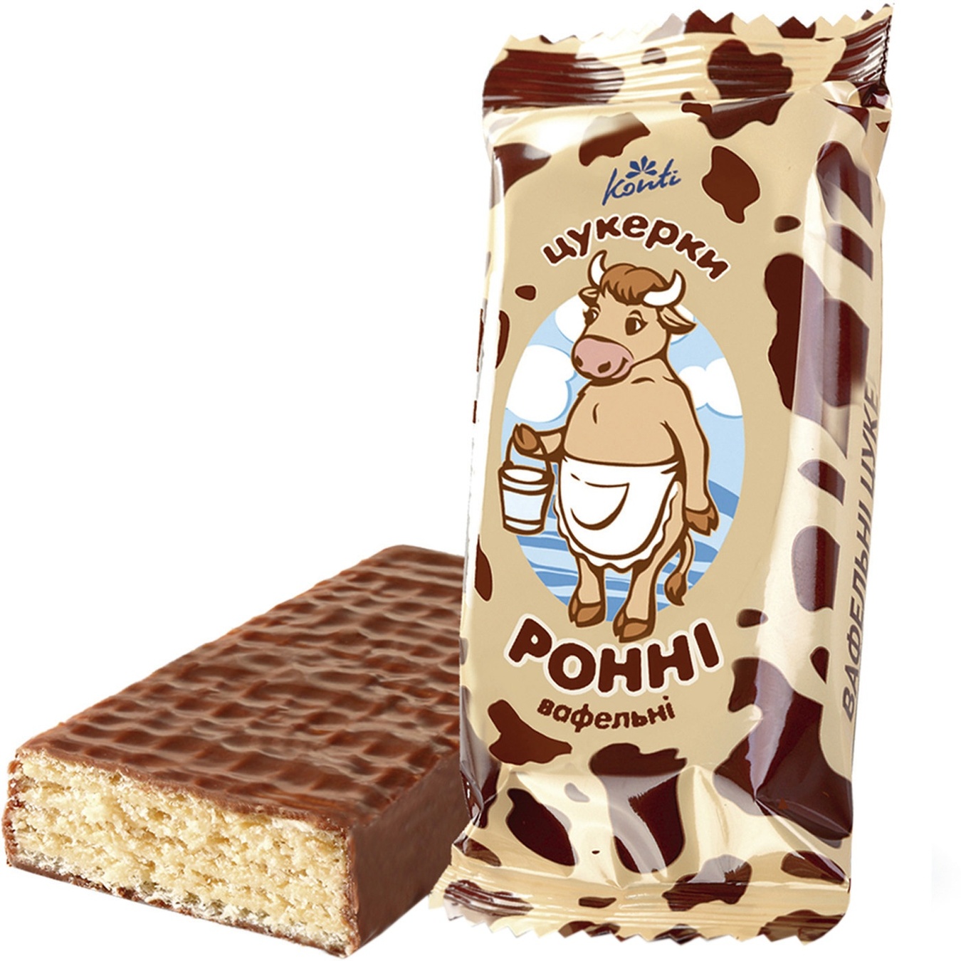 

Конфеты Конти Ронни вафельные