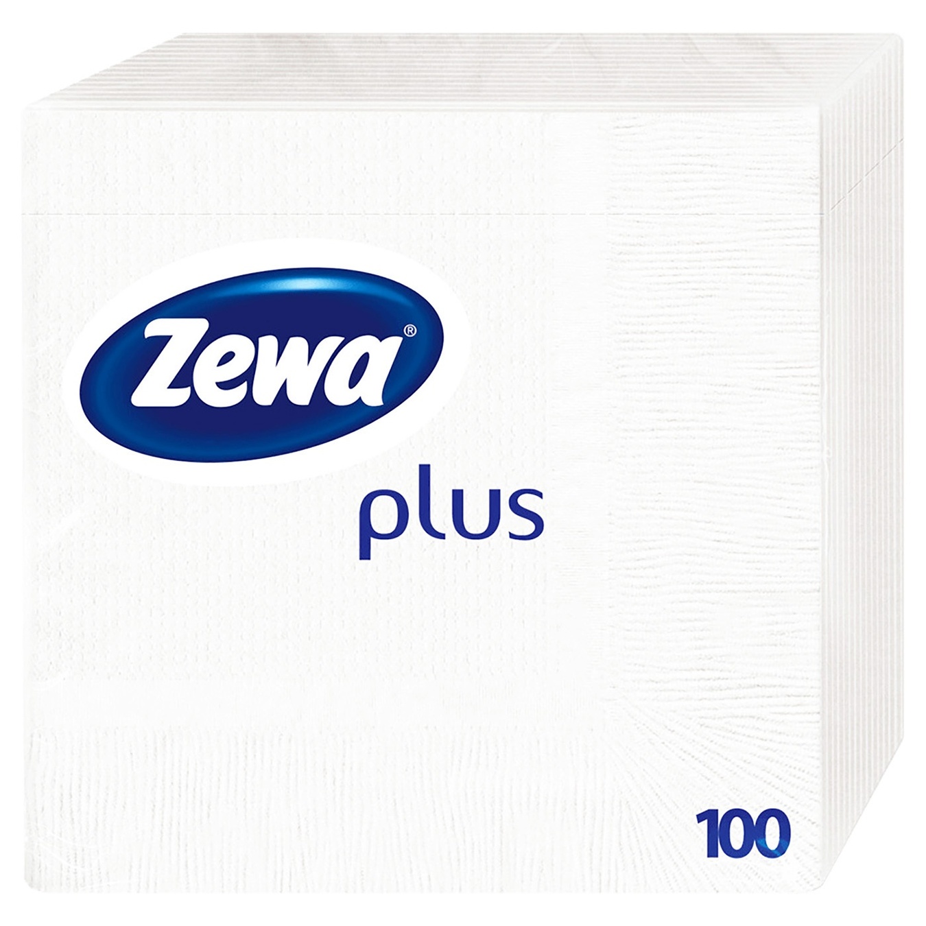 

Салфетки Zewa Plus белые столовые бумажные 100шт