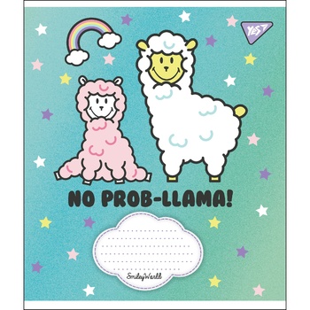 Yes Smiley Llama Notebook in Line А5 12 Sheets - buy, prices for Auchan - photo 4