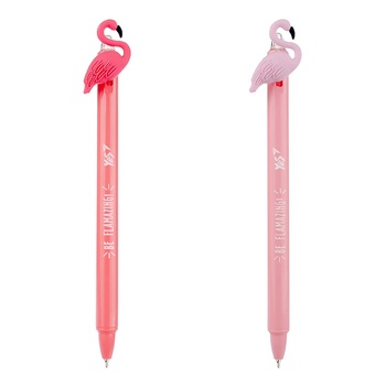 Yes Caribbean Flamingo Automatic Oily Blue Pen 0.7mm - buy, prices for - photo 2