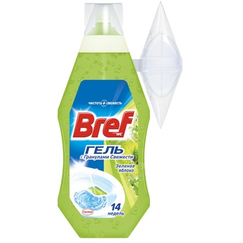 Bref Green Apple Toilet Gel with Basket 360ml - buy, prices for Auchan - photo 1