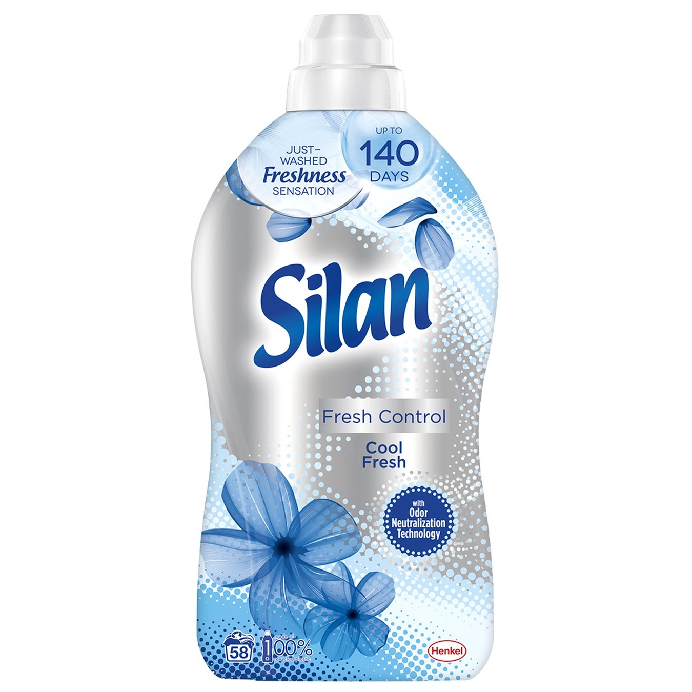 

Кондиционер для белья Silan Fresh Control Прохладная свежесть 1,45л