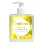 Sodasan Organic Liquid Soap with Citrus and Olive Oils 300ml