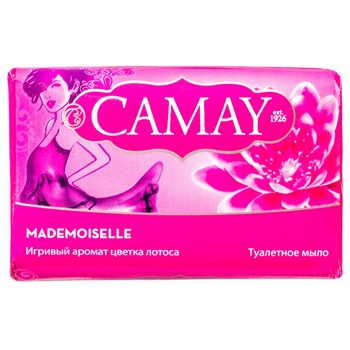 Мыло туалетное CAMAY Мадемуазель 85г