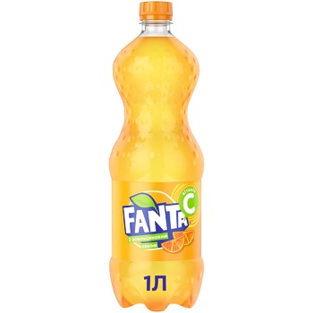 Напій Fanta з апельсиновим соком безалкогольний соковмісний сильногазований 1л - купити, ціни на METRO - фото 2