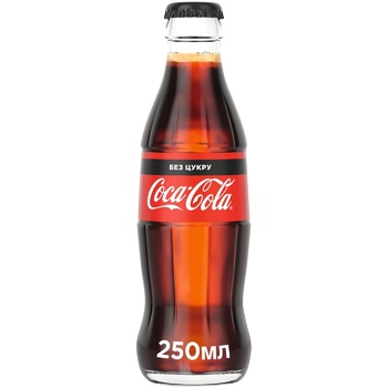 Напиток газированный Coca-Cola Zero 250мл 12шт - купить, цены на METRO - фото 2