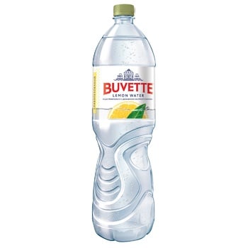 Buvette Mineral water low-carbonated with lemon flavor 1.5l - buy, prices for METRO - photo 2