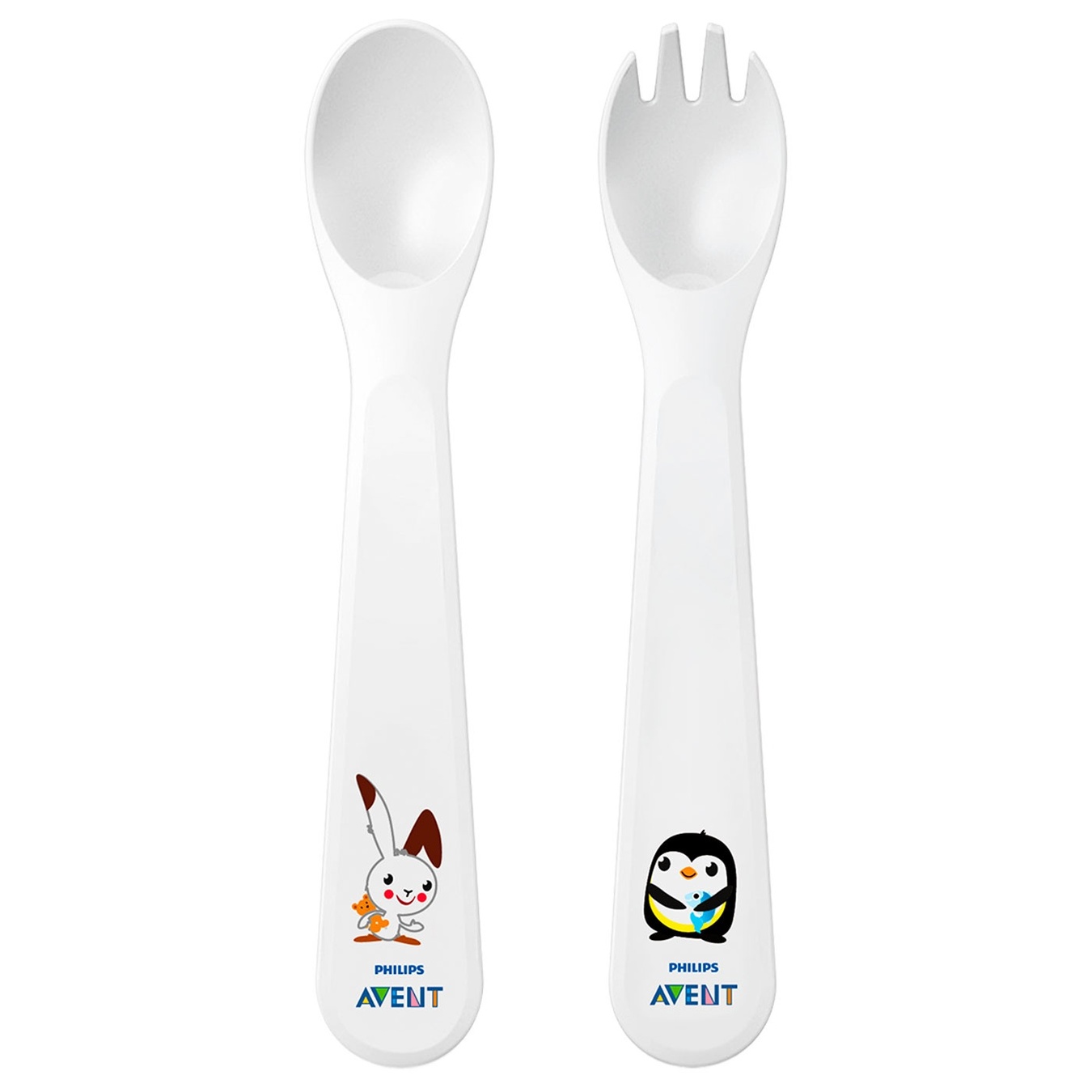 

Детские ложечка и вилочка Philips Avent 12 мес+