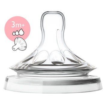 Avent Natural Variable Flow 3+month Teat 2pcs - buy, prices for MegaMarket - photo 1