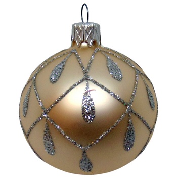 Christmas ball glass for a fir-tree 80mm - buy, prices for Auchan - photo 2