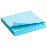 Axent Paper Block with Sticky Layer 100 sheets 75x75mm blue