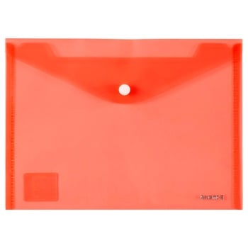 Axent A5 Folder with button red - buy, prices for METRO - photo 1