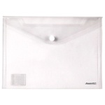 Axent A5 Folder with button transparent