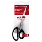 Axent Duoton Soft Gray-Black Scissors 21cm