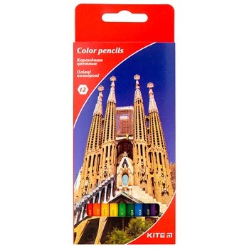 Kite Cities Color Pencils 12pcs - buy, prices for METRO - photo 1