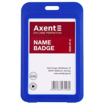 Axent Badge vertical blue - buy, prices for MegaMarket - photo 1