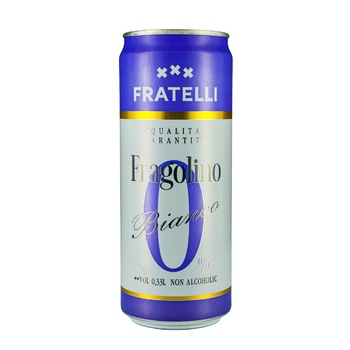 Fratelli Fragolino Bianco Drink 0% 0.33l - buy, prices for Auchan - photo 1