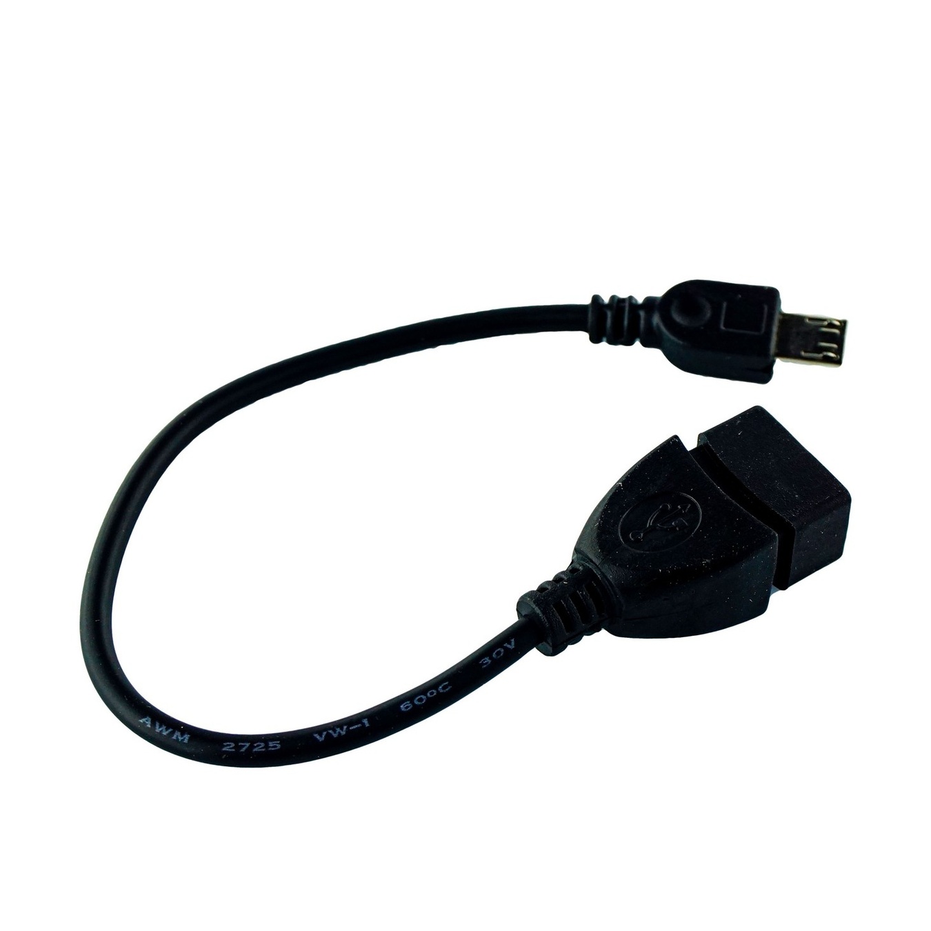 

Кабель USB OTG A-OTG-AFBM-03 0,15м