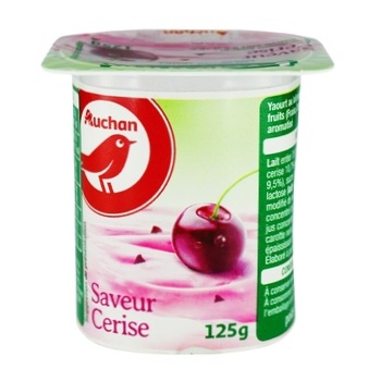 Auchan Berry Yogurt with Berry Pieces 125g - buy, prices for - photo 3