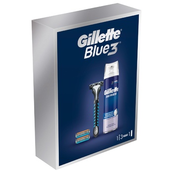 Подарочный набор Gillette Blue 3 - купить, цены на METRO - фото 4