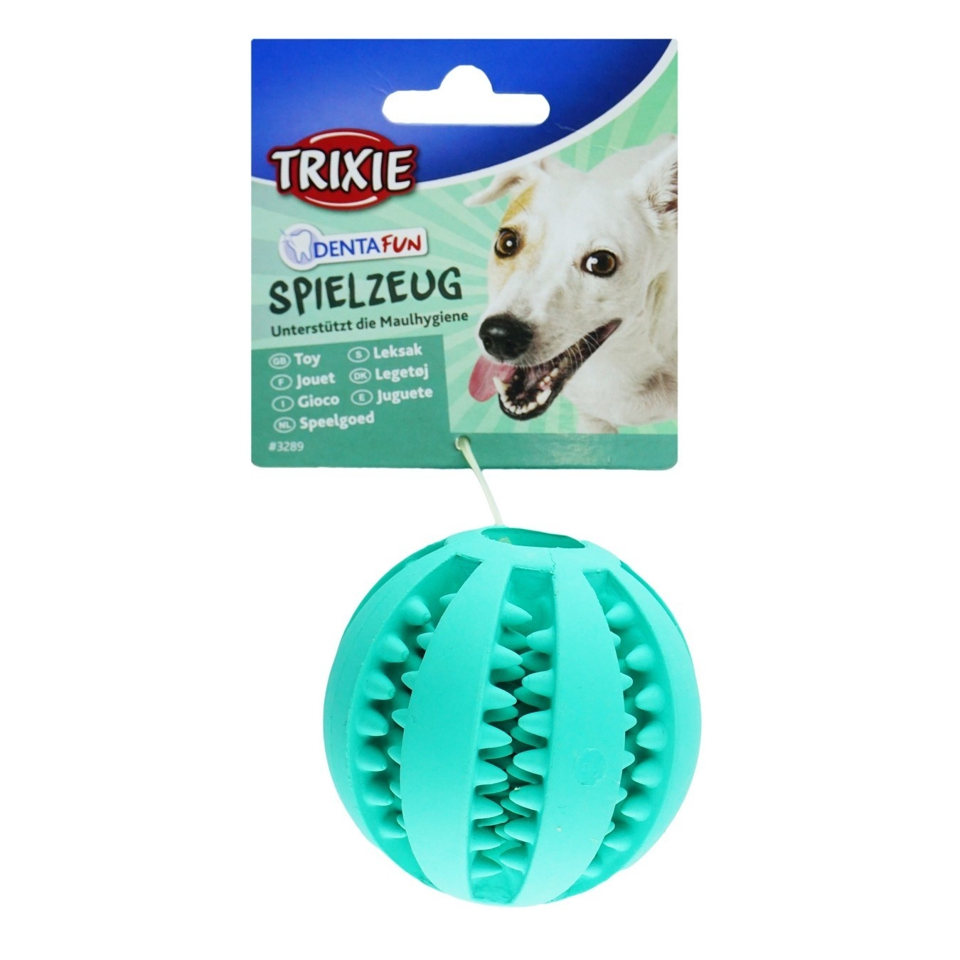

Мяч Trixie Denta Fun бейсбольный для собак 7см