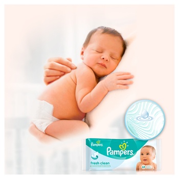 Pampers Fresh Clean Wipes 128pcs - buy, prices for - photo 3