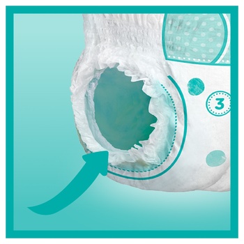 Підгузки-трусики Pampers Pants 4 для дітей одноразові 9-15кг 24шт - купити, ціни на - фото 6