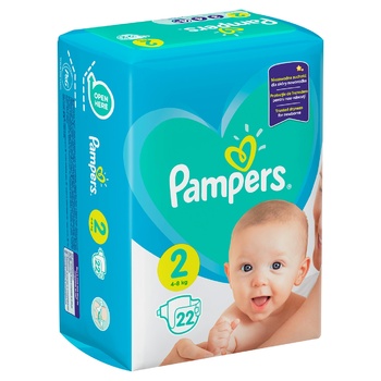 Pampers Active Baby Diapers Size 2 Mini 4-8kg 22pcs - buy, prices for - photo 12