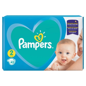 Підгузки Pampers Active Baby розмір 2 Mini 4-8 кг 43шт - купити, ціни на - фото 6