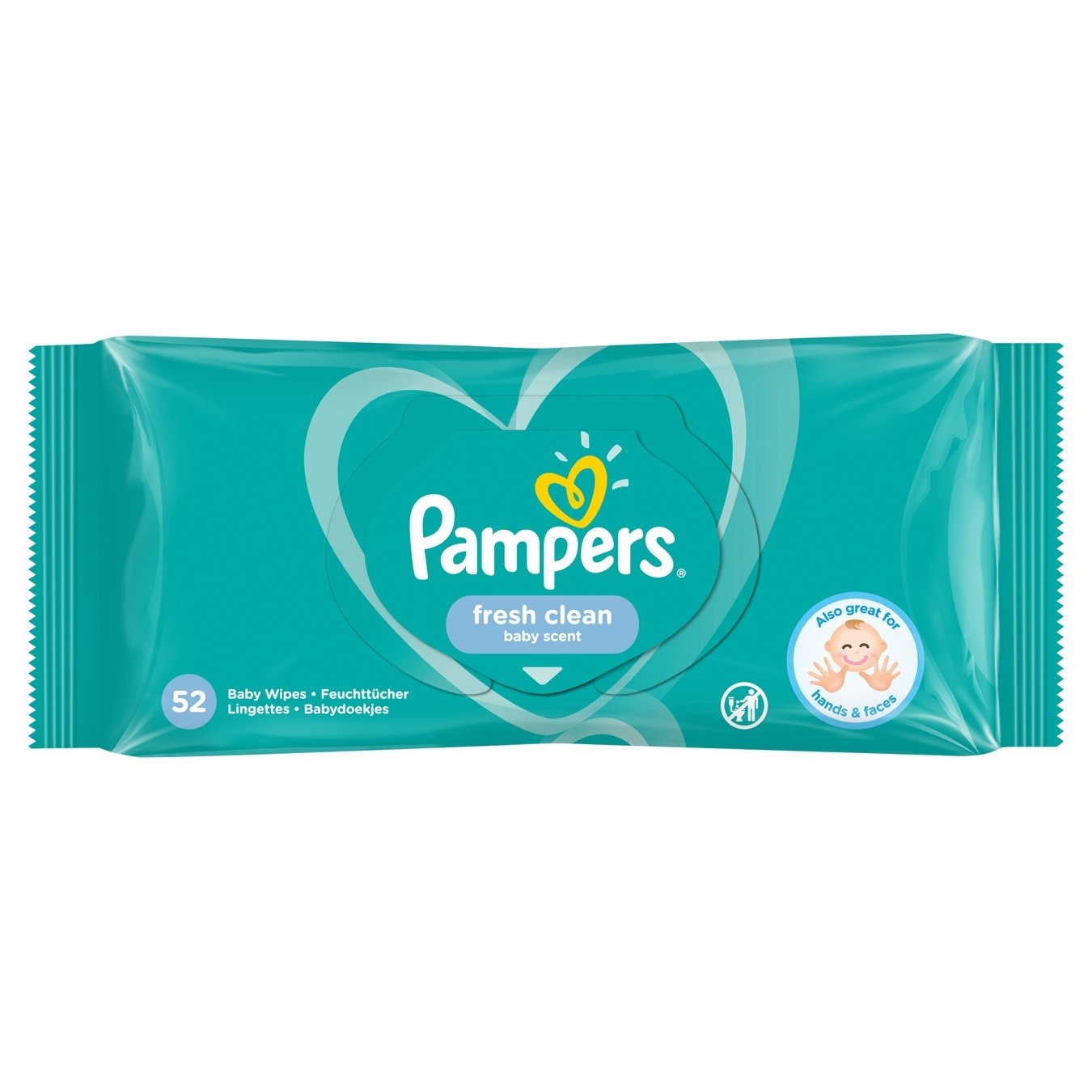 

Cалфетки Pampers Fresh Clean 52шт