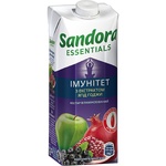 Нектар Sandora Essentials із яблук, гранатів та чорноплідної горобини з екстрактом ягід годжи 0,5л