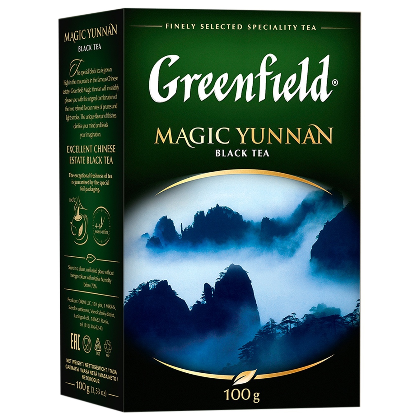 

Чай Greenfield Magic Yunnan 100г