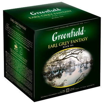 Greenfield Earl Grey Fantasy 120 tea-bags - buy, prices for METRO - photo 2