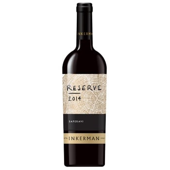 Inkerman Reserve Saperavi REd Dry Wine 10-14% 0.75l - buy, prices for NOVUS - photo 1