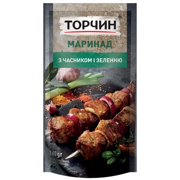 Маринад ТОРЧИН® с Чесноком и зеленью 160г