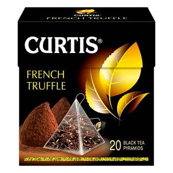 Чай черный Curtis French Truffle в пирамидках 20шт*1,8г - купить, цены на METRO - фото 6