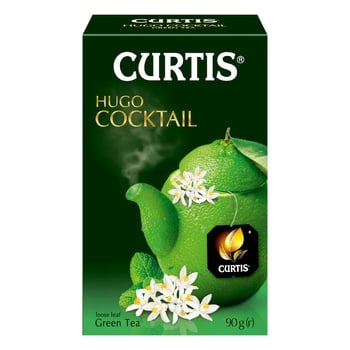 Чай зеленый Curtis Hugo Cocktail 90г - купить, цены на Auchan - фото 3