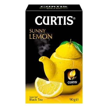 Curtis Sunny Lemon black tea 90g - buy, prices for Tavria V - photo 2