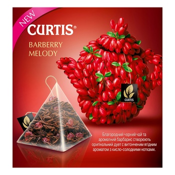 Curtis Barberry Melody black tea 20*1.8g - buy, prices for NOVUS - photo 6