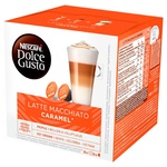 NESCAFÉ® DOLCE GUSTO® Caramel Latte Macchiato coffee in capsules 16pcs 145.6g