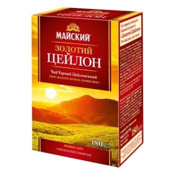 Mayskiy Gold Ceylon black tea 180g - buy, prices for METRO - photo 5