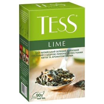 Чай зеленый Tess Lime 90г - купить, цены на ULTRAMARKET - фото 2